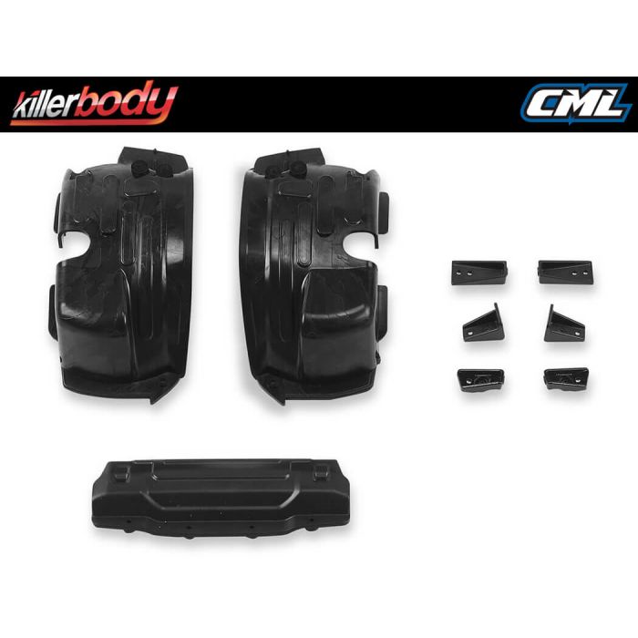 Killerbody 1:10 Mercury RC Crawler Truck Chassis Kit - Fits Jeep Rubicon Body