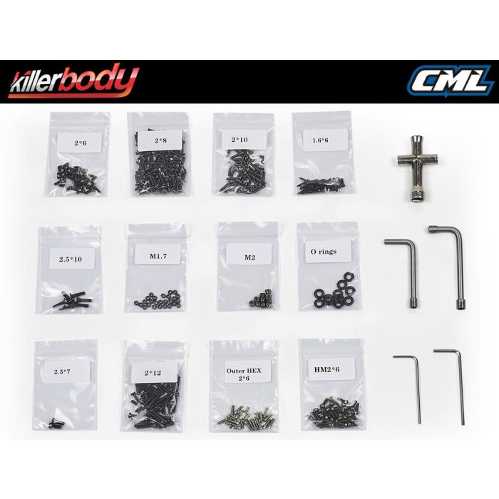 Killerbody 1:10 Mercury RC Crawler Truck Chassis Kit - Fits Jeep Rubicon Body