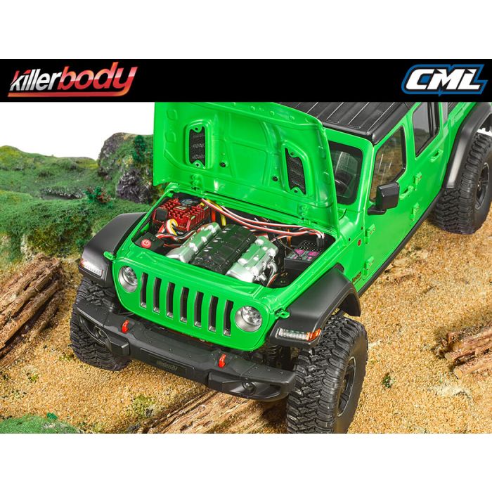 Killerbody 1:10 Mercury RC Crawler Truck Chassis Kit - Fits Jeep Rubicon Body