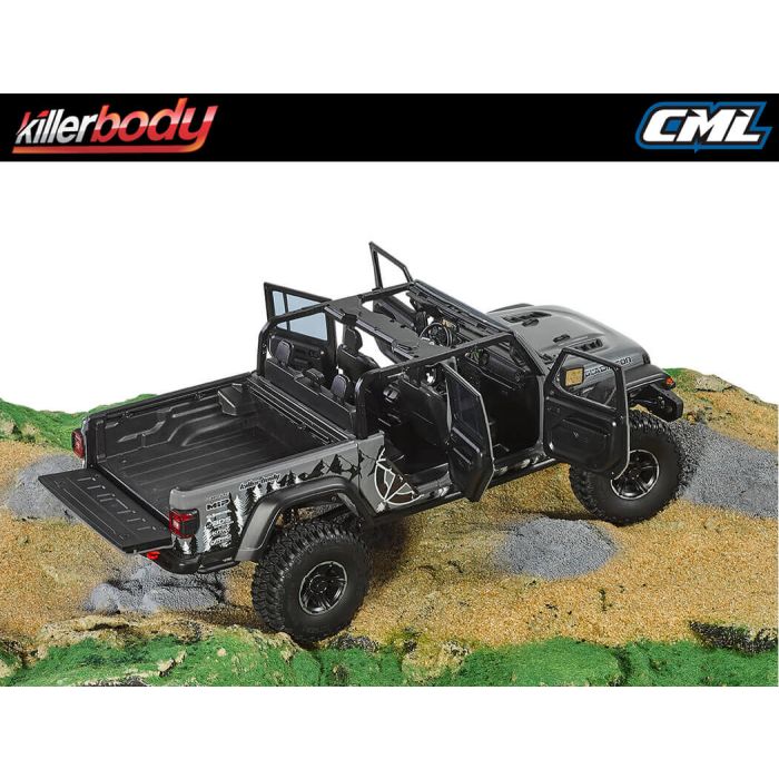 Killerbody 1:10 Mercury RC Crawler Truck Chassis Kit - Fits Jeep Rubicon Body