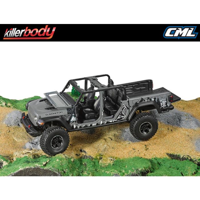 Killerbody 1:10 Mercury RC Crawler Truck Chassis Kit - Fits Jeep Rubicon Body