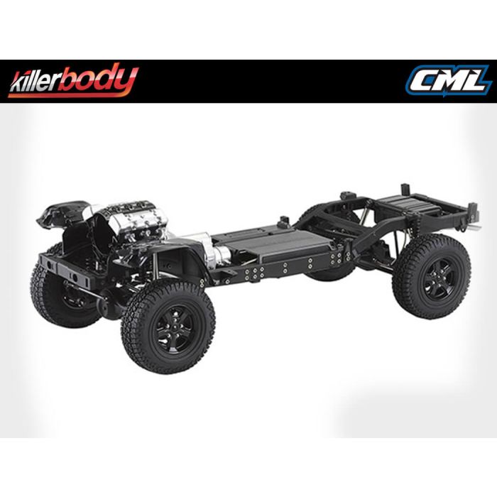 Killerbody 1:10 Mercury RC Crawler Truck Chassis Kit - Fits Jeep Rubicon Body