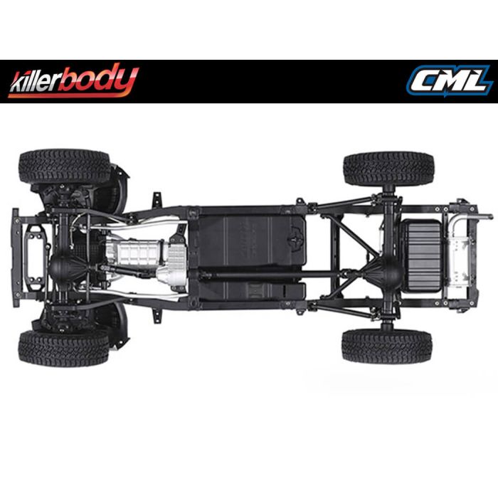 Killerbody 1:10 Mercury RC Crawler Truck Chassis Kit - Fits Jeep Rubicon Body