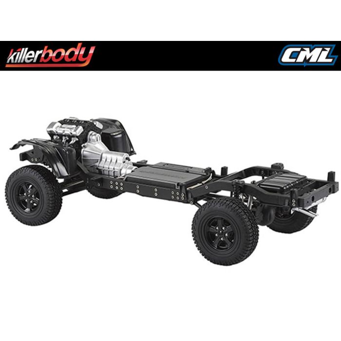Killerbody 1:10 Mercury RC Crawler Truck Chassis Kit - Fits Jeep Rubicon Body