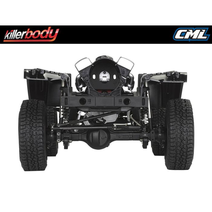 Killerbody 1:10 Mercury RC Crawler Truck Chassis Kit - Fits Jeep Rubicon Body