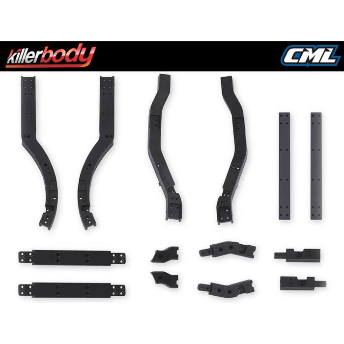 Killerbody 1:10 Mercury RC Crawler Truck Chassis Kit - Fits Jeep Rubicon Body