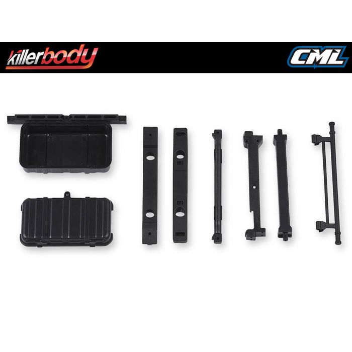 Killerbody 1:10 Mercury RC Crawler Truck Chassis Kit - Fits Jeep Rubicon Body
