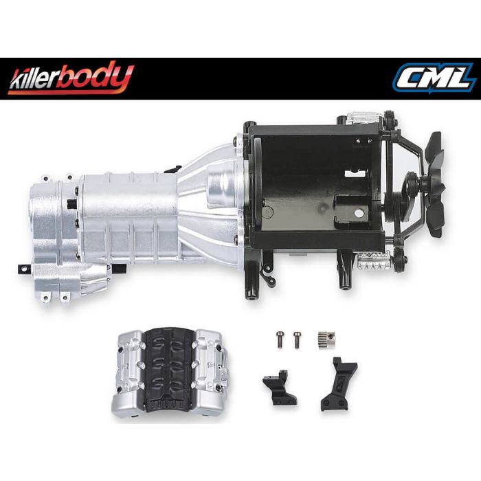 Killerbody 1:10 Mercury RC Crawler Truck Chassis Kit - Fits Jeep Rubicon Body