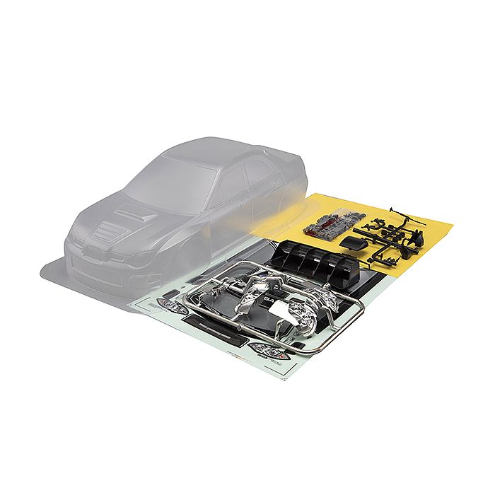 Killerbody 1:10 RC Car Subaru Impreza WRC 2007 Clear Body Kit