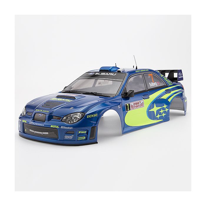 Killerbody 1/10 2007 Subaru Impreza STI WRC Rally (190mm) Painted RC Car Body