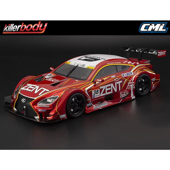 Killerbody 1/10 Lexus GT RC Touring Car Body - Clear