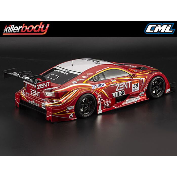 Killerbody 1/10 Lexus GT RC Touring Car Body - Clear