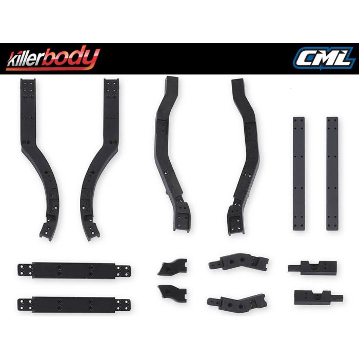 Killerbody 1:10 Mercury RC Rock Crawler Car Chassis Kit