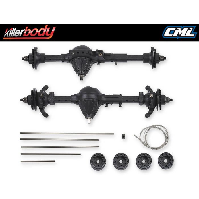 Killerbody 1:10 Mercury RC Rock Crawler Car Chassis Kit