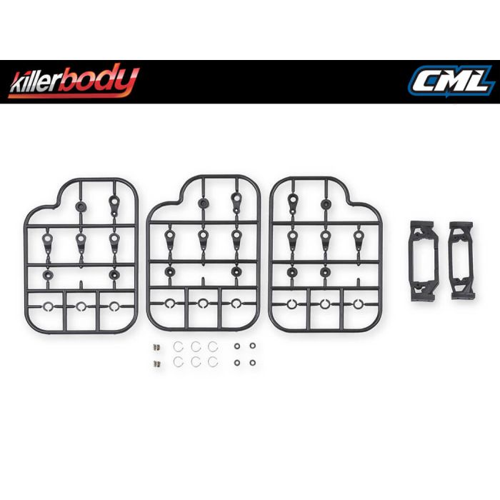Killerbody 1:10 Mercury RC Rock Crawler Car Chassis Kit