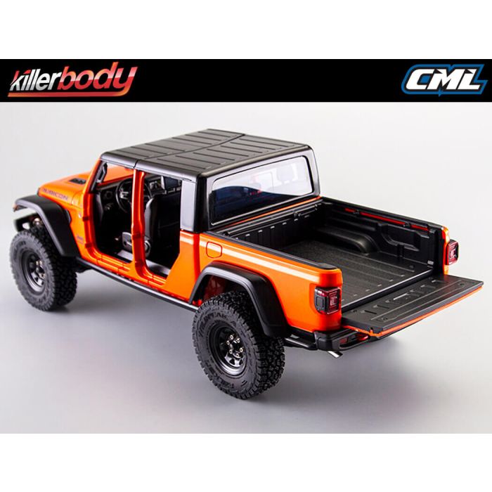 Killerbody 1:10 Jeep Gladiator Rubicon Complete Body Set - Orange