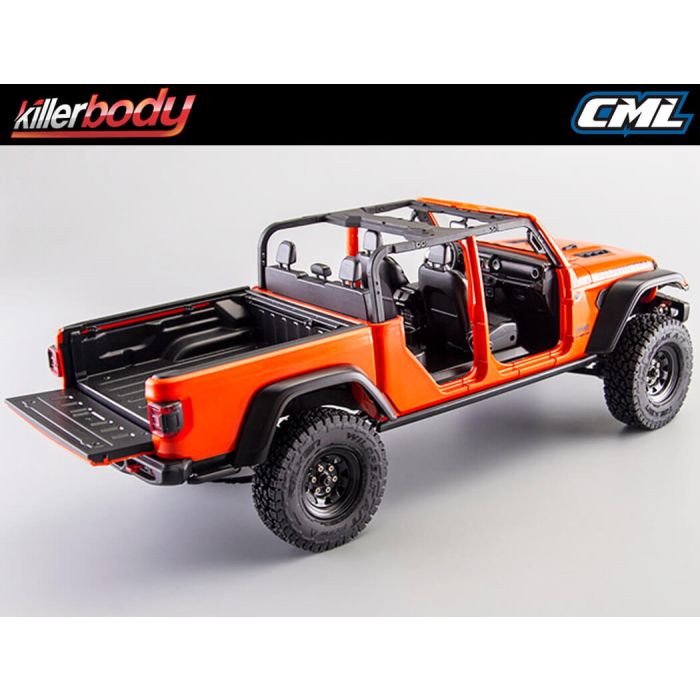 Killerbody 1:10 Jeep Gladiator Rubicon Complete Body Set - Orange