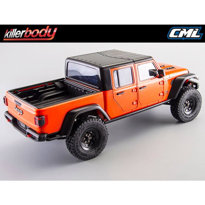 Killerbody 1:10 Jeep Gladiator Rubicon Complete Body Set - Orange