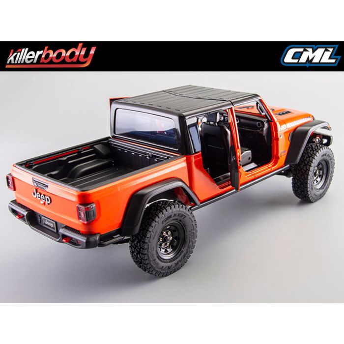 Killerbody 1:10 Jeep Gladiator Rubicon Complete Body Set - Orange