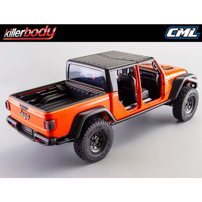 Killerbody 1:10 Jeep Gladiator Rubicon Complete Body Set - Orange