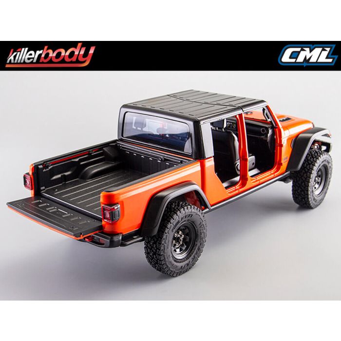 Killerbody 1:10 Jeep Gladiator Rubicon Complete Body Set - Orange