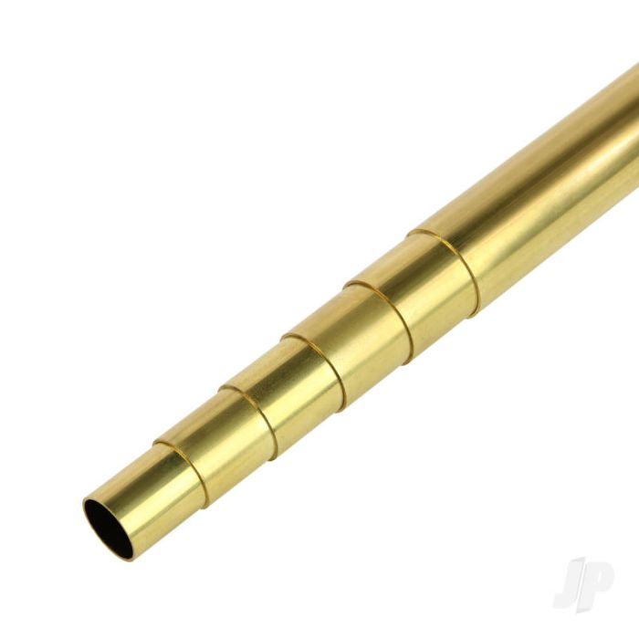 K&S 1144 Round Brass Tube 3/32" x 36" x .014" (5 pcs)