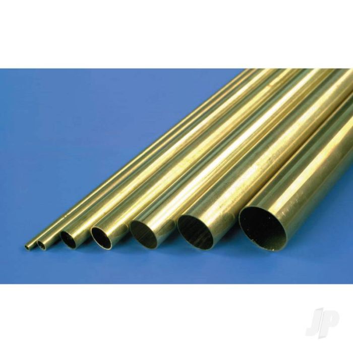 K&S 1144 Round Brass Tube 3/32" x 36" x .014" (5 pcs)