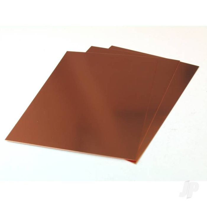 K&S 1217 Copper Sheet Plate 6" x 12" x .025" (1 pcs)