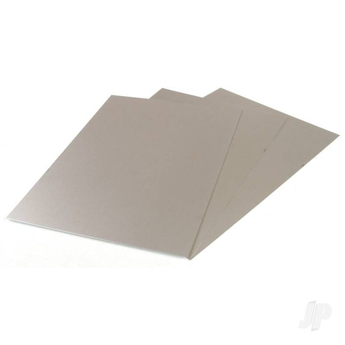 K&S 16512 Tin Coated Steel Sheet Plate 6" x 12" x .013" (1 pcs)