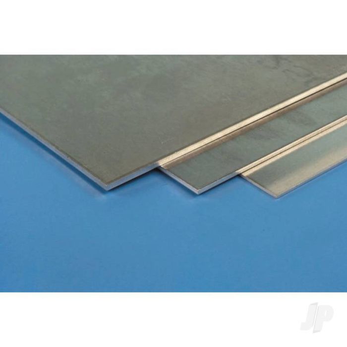 K&S 253 Brass Plate Shim Sheet 4" x 10" x .032" (3 pcs)
