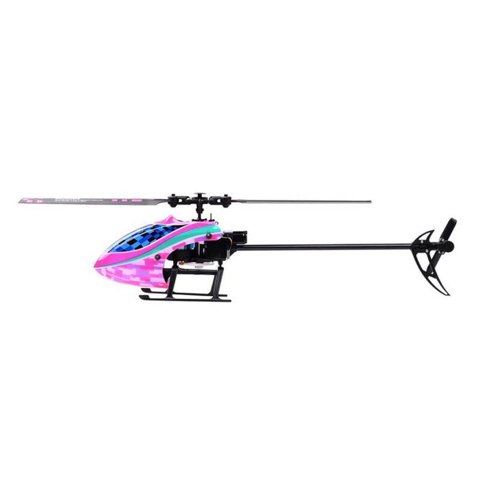 Kootai F03 Flybarless RC RTF Helicopter w/Gyro, Autoland, Lights – Purple/Blue
