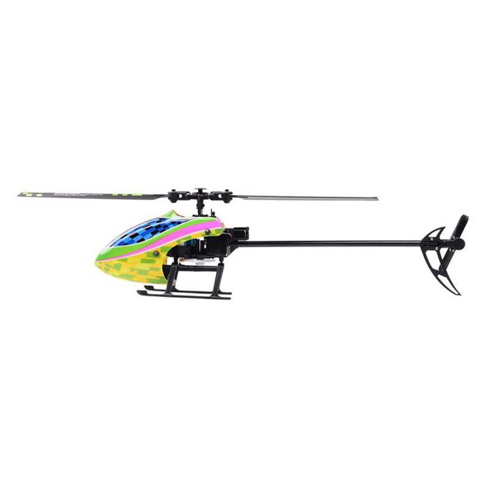 Kootai F03 Flybarless RC RTF Helicopter w/Gyro, Autoland, Lights – Yellow/Green