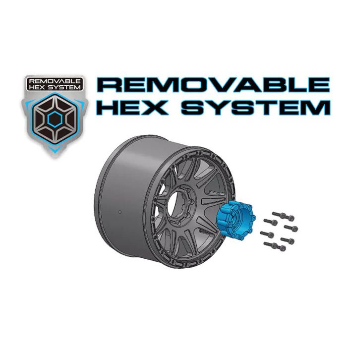 Louise RC MT-Rocket Removable Hex 12,14,17mm 0"& 1/2" Offset
