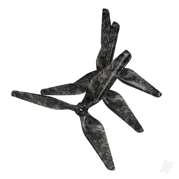 Master Airscrew 7x3.7 3MR 3-Blade Propeller (CW) Reverse/Pusher Black