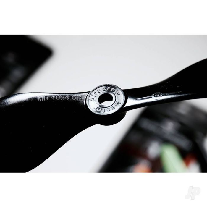 Master Airscrew 10x5 3MR 3-Blade Propeller (CW) Reverse/Pusher Black