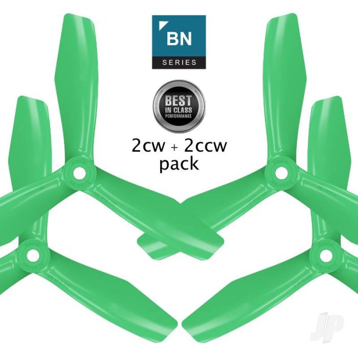 Master Airscrew 6x4.5 BN 3-Blade FPV RC Drone Propeller Props Set - Green 