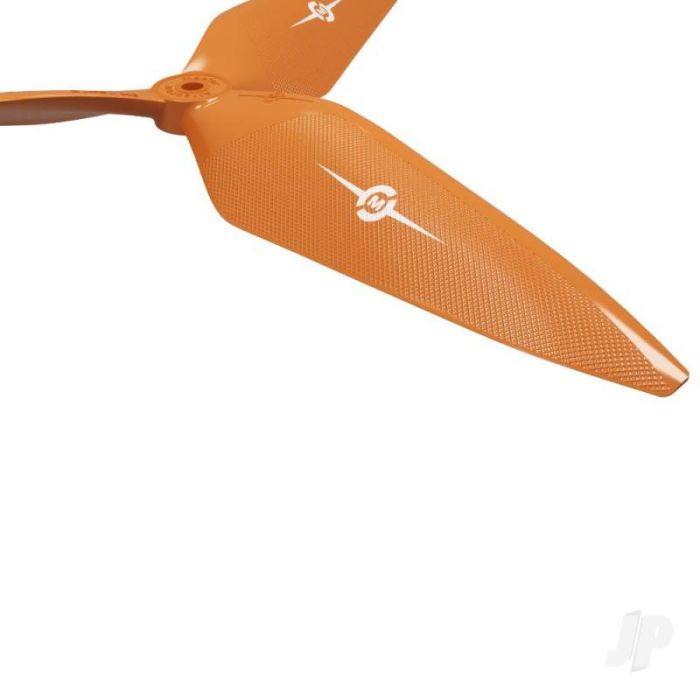 Master Airscrew 11x10 3X Power X-Class Giant Racing Drone Propeller (CCW) Orange 