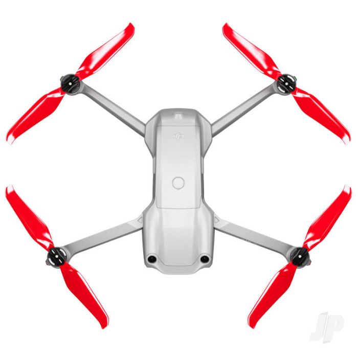Master Airscrew STEALTH Propeller Props Set - Red - DJI Air 2S RC Drone