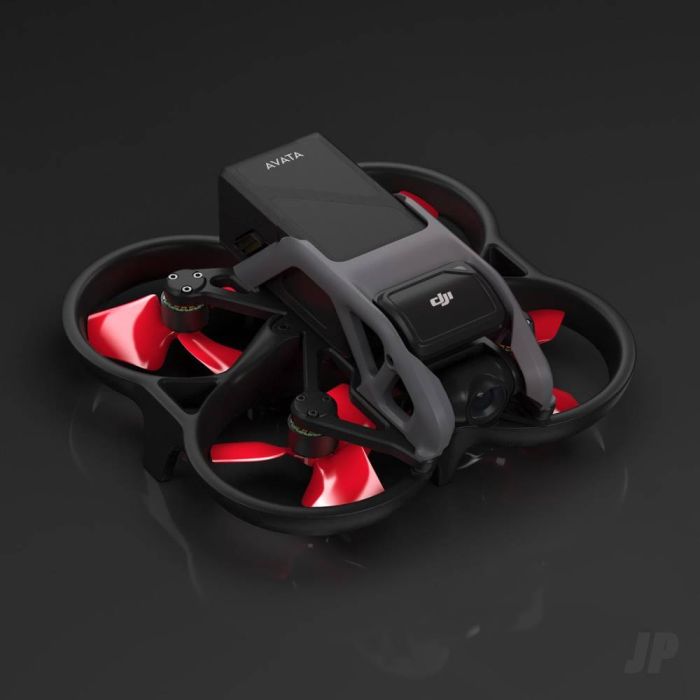 Master Airscrew DJI Avata 3-blade Upgrade Propeller Set - x4 Red