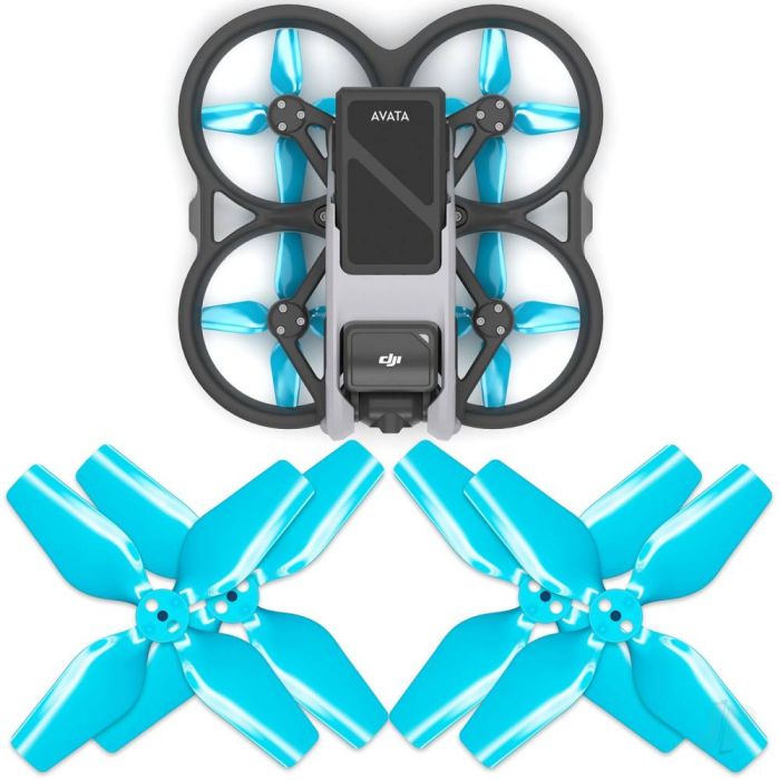 Master Airscrew DJI Avata 4-blade Upgrade Propeller Set - x4 Blue