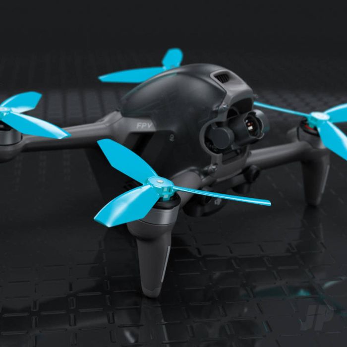 Master Airscrew LUDICROUS 3-Blade Props Set - Blue - DJI FPV RC Drone