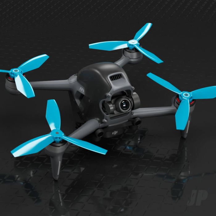 Master Airscrew LUDICROUS 3-Blade Props Set - Blue - DJI FPV RC Drone