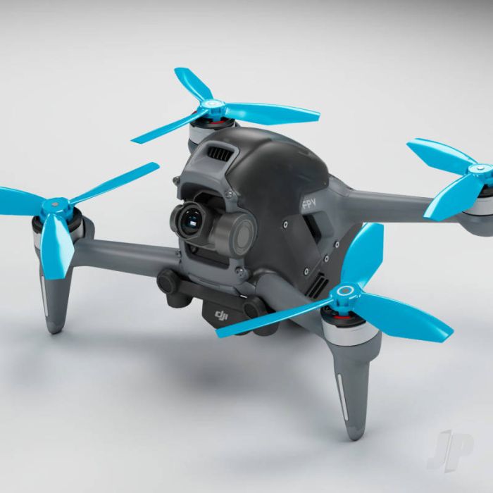 Master Airscrew LUDICROUS 3-Blade Props Set - Blue - DJI FPV RC Drone