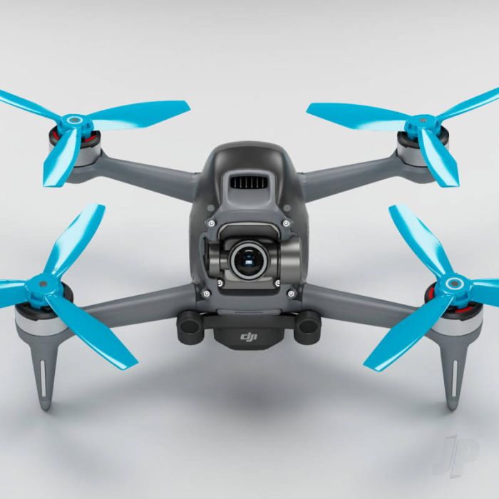 Master Airscrew LUDICROUS 3-Blade Props Set - Blue - DJI FPV RC Drone