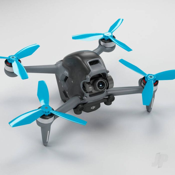 Master Airscrew LUDICROUS 3-Blade Props Set - Blue - DJI FPV RC Drone
