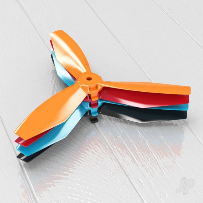 Master Airscrew LUDICROUS 3-Blade Props Set - Blue - DJI FPV RC Drone