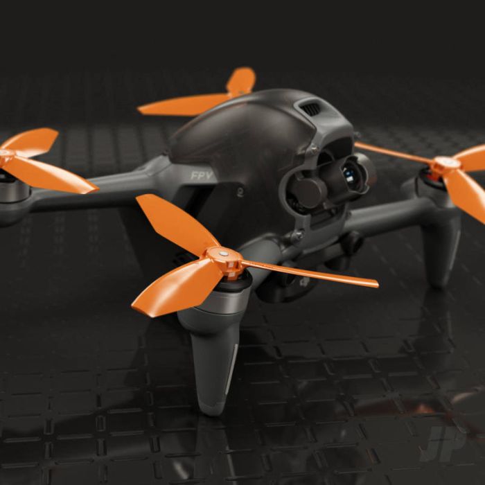 Master Airscrew LUDICROUS 3-Blade Props Set - Orange - DJI FPV RC Drone
