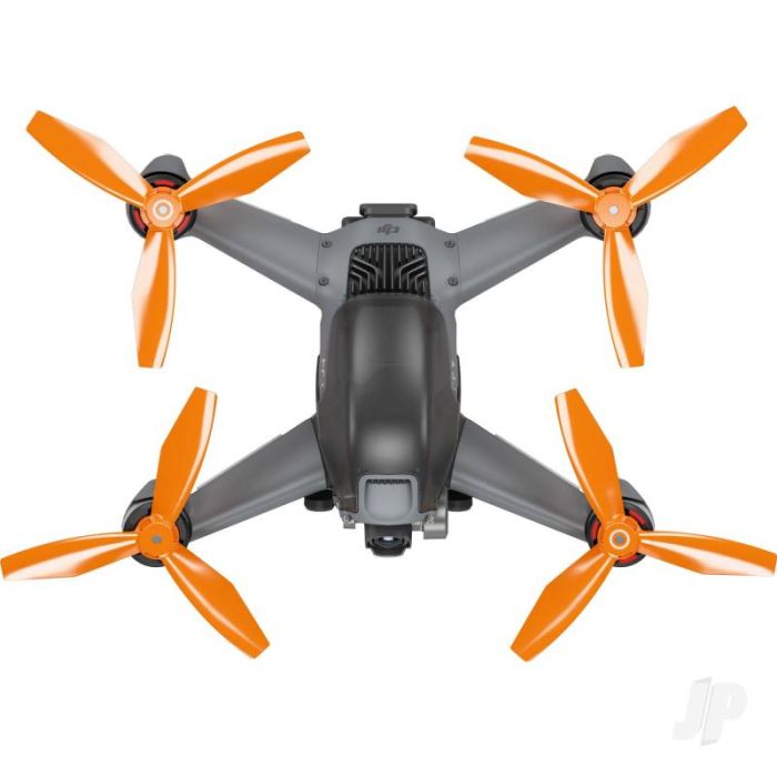 Master Airscrew LUDICROUS 3-Blade Props Set - Orange - DJI FPV RC Drone