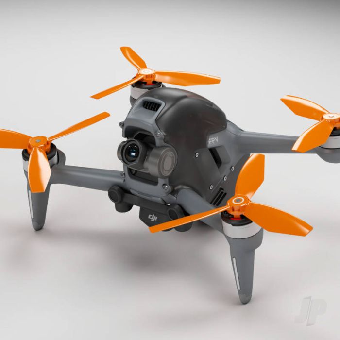 Master Airscrew LUDICROUS 3-Blade Props Set - Orange - DJI FPV RC Drone