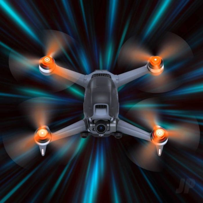 Master Airscrew LUDICROUS 3-Blade Props Set - Orange - DJI FPV RC Drone